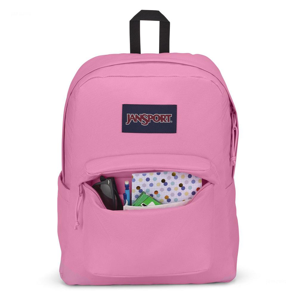 Sac à Dos Ordinateur JanSport SuperBreak? Plus Rose | JGZ-07681230